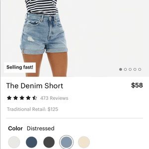 EVERLANE The Denim Short